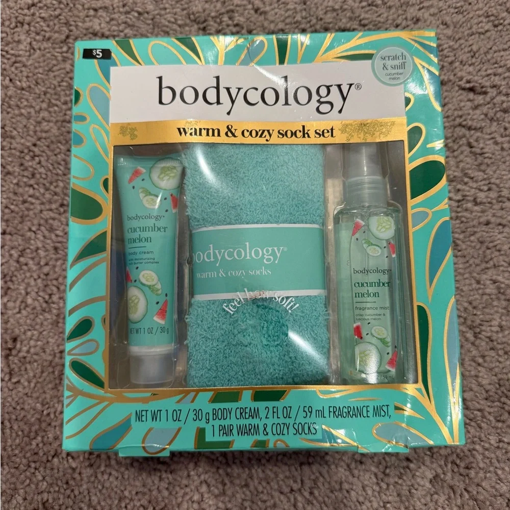 Cucumber Melon Warm & Cozy Sock bundle